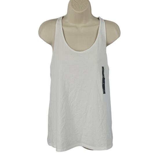 All in motion Skinny Racerback Tank Top, White, Size M, NWT #BundleAndSave - Picture 1 of 6